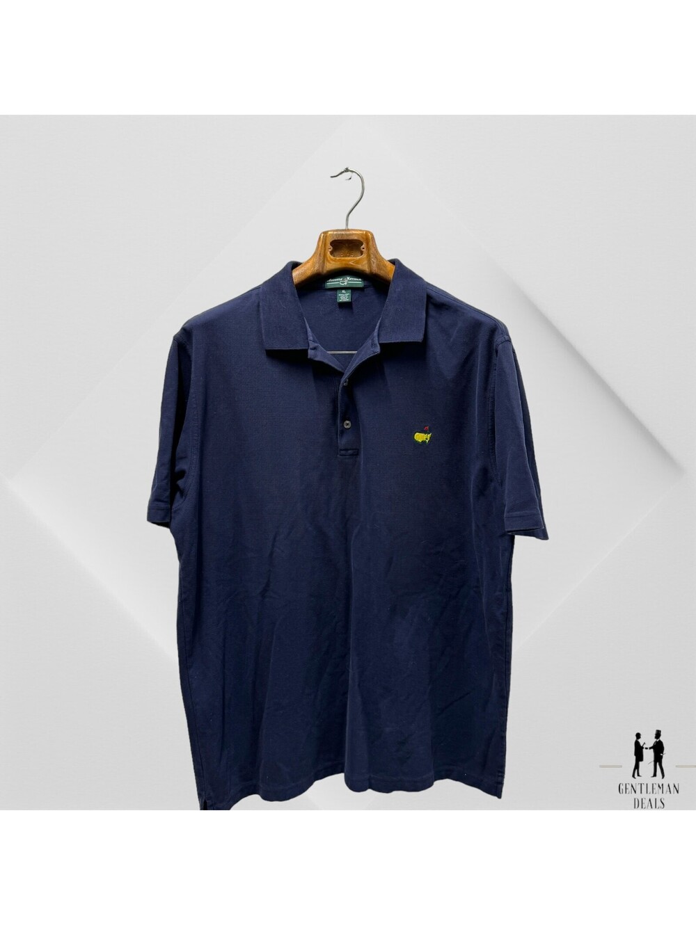 Augusta National Golf Polo Shirt Men Pima Cotton Masters Logo Short Sleeve XL